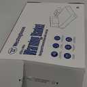 Westinghouse Electric Blanket Twin, Soft Ribbed Flannel to Sherpa Heated Blanket with 10 Heating Levels & 1-12 Hours Auto Shut Off, Fast Heating & Machine Washable, 62x84 Inch, Light Grey