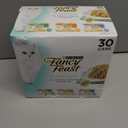 Purina Fancy Feast Seafood Classic Pate Collection Grain Free Wet Cat Food Variety Pack - (Pack of 30) 3 oz. Cans (EXP 09/01/26)