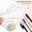BESARME 60 Packs Mini Notebooks Bulk, Lined Pages Small Pocket Notebook Kraft Paper Prizes Classroom Gift Exchange End of The Year Gifts for Students