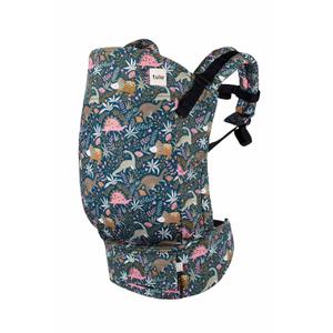 Baby Tula Breathable Mesh Toddler Carrier 25-60 lbs, Adjustable Ergonomic Carrier w/Multiple Front & Back Carry Positions - Supportive, Hypoallergenic, Breathable - Land Before Tula (Evergreen)