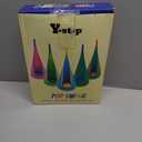 Y- STOP Kids Pod Swing Seat, Hanging Hammock Chair Swing with Inflatable Pillow, Sensory Swing Chair with Pocket for Outdoor and Indoor (Pink and Blue)