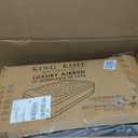 King Koil Luxury California King Air Mattress with Built-in Pump for Home, Camping & Guests - 20 King Size Inflatable Airbed Luxury Double High Adjustable Blow Up Mattress, Durable Waterproof (Beige)