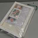 4 Pack Paint by Numbers Kit for Adults with Frame Flower Easy, Framed Paint by Number for Adults Beginner with Wooden Easel, Floral DIY Painting by Numbers Canvas Framed for Home Decor 8 x 12 Inch