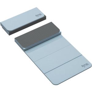Foldable Yoga Excercise Mat 71"L x 24"W, Odourless Light Weight POE Mat For Home Fitness and Gym Workouts, 1/4 inch Non-slip design for All Types of Yoga Pilates