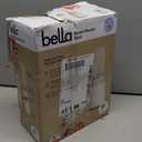 bella 6 Pcs Portable Rocket Blender, Juicer & Smoothie Maker, Press & Twist Design, EverGood & BPA Free Dishwasher Safe Parts, 4 Tip Stainless Steel Blade, Cord Wrap, 240 Watt Motor, Oatmilk (1.7 Cup)