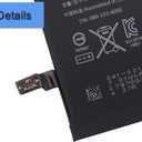 Li-Polymer New Replacement Battery 616-0805 Compatible with iPhone 6 A1549 A1586 A1589 616-0806 616-0809 3.82V
