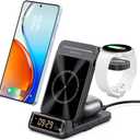 SwanScout 708S 3-in-1 Foldable Wireless Charger for Samsung Devices