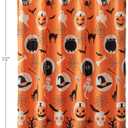 SKL Home by Saturday Knight Ltd. Spooky Good Time Shower Curtain, Multi 70.00" x 72.00"