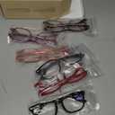 CCVOO Reading Glasses for Women/Men, Eyeglasses, Blue Light Readers for Women/Men, Computer Eye Glasses, Cheaters (6 Pack Mix)