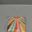 Colorful Sunrise Abstract Sunset Vintage Orange Sun 2 Gang Light Switch Cover Double Toggle Wall Plate Decorative Switchplate Electrical Faceplate Bathroom Kitchen Home Decor