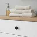 36 Pack Black Cabinet Knobs, Matte Black Zinc Alloy Drawer Pulls, 1-1/5 Inch Round Kitchen Hardware for Dresser, Wardrobe, Closet, and Bathroom Furniture