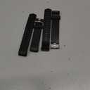 Wrist Bands Replacement for ID115Plus HR, Black Fitness Watch Wristbands Set for Very Fit Pro Activity Tracker Smart Watch Bands Straps