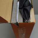 Wider Dog Ramp for High Bed with Storage 18" H, Foldable Dog Stairs for Small Medium Large Older Senior Animal, Sturdy Dog Step for Climbing Bed or Couch, Arthritis-Friendly (Gray, No Condo)