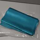 TINGE TIME 3 Panels Wedding Arch Draping Fabric, 30" x 20ft Dark Teal Chiffon Fabric Drapery Sheer Backdrop Curtain for Weddings Ceremony Party Decoration, Wedding Arch Drapes for Weddings Ceremony (Deep Teal Green)