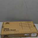 Mounting Dream TV Wall Mount for Most 37-75 Inch TVs, Universal Tilt TV Mount Fit 16", 18", 24" Stud with Loading Capacity 132lbs, Max Vesa 600 x 400mm, Low Profile Flat Wall Mount TV Bracket (Black)