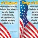 TREND Pledge of Allegiance Learning Chart, Classroom Decor, 17" x 22" (Pack of 2)