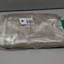 EHouseHome Faux Linen Tablecloth with Lace Trim - Waterproof/Spill Proof/Stain Resistant/Wrinkle Free/Oil Proof - for Banquet, Parties, Dinner,Kitchen,Wedding,Coffee,Holiday,Flax,Rectangle 60x102Inch