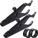 2 Sets Throttle Lock Motorcycle Throttle Lock Motorcycle Cruise Control Assist with Silicone Ring Protect Control System