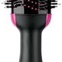 REVLON One-Step Volumizer Hair Dryer and Styler with Improved Motor – Easy Salon-Style Blowouts – Less Frizz, More Shine, and Reduced Heat Damage, for All Hair Types and Lengths (Black)