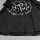 Besties Trip, Girls Weekend, Vacation Funny Women Matching T-Shirt (Small, Black)