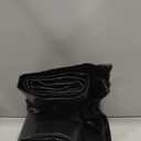 Tarpaulin Heavy Duty Waterproof 170 x 480 cm Cover Tarp Ground Sheet 160 G ㎡, Windproof Tear Resistant Easy to Wash for Furniture Ground Covers, Black