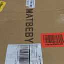 MATBEBY Full Size Mattress Pad - Cooling Breathable Mattress Topper, Quilted Fitted Mattress Protector, Pillow Top Mattress Cover with 8-21" Deep Pocket, Soft, Machine Washable, Black, 54x75 Inches