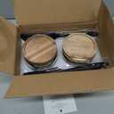 Sourdough Starter Jar Kit - Pack of 2, 35oz Wide Mouth Glass Jars for Sourdough Starter with Date Marked Feeding Scale, Thermometer, Cloth Cover, Scraper & Wooden Lid, Sourdough Jars