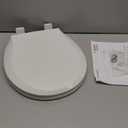 Little2Big Toilet Seat with Built-In Toddler Potty Training Seat, Slow Close, Easy to Install, Made in USA, ELONGATED, White