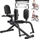 Vanmed Hip Adduction/ Abduction Machine for Home Gym, 8-Level Glute Machine & Thigh Workout Equipment, Max. Resistance 136 LBS