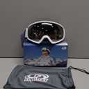 findway Kids Ski Goggles, Kids Snow Snowboard Goggles for Boys Girls Youth OTG