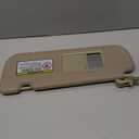 Left Driver Side Sun Visor Fit for Hyundai Accent 1E 2011 2012 2013 2014 2015 Left Side Beige Car Sun Visor Assembly Replace No.852101R000/85210-1R000