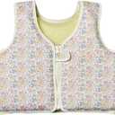 SUNNYLiFE Swim Vest, 3-6, Into The Garden Ditsy Floral, EPE/Natural Rubber/Polyester, 15.75x14.17x1.97 inches, 1.49 lbs, Size 4T