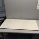 URMONA Waterproof Silicone Under Sink Mat 22'' x 22'' Shelf Liner for Kitchen and Bathroom, Cabinet and Counter Protector, Storage and Organizers, Litter Mat, Pet Cat Puppy Essentials(Cream)