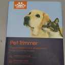 Dog Clippers Grooming Kit Hair Clipper-Low Noise Paw Trimmer- Rechargeable - Cordless Quiet Nail Grinder Shaver for Cats and Other Pets (White)