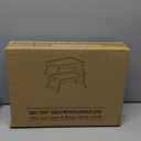 Fibogollo 2 Pack Bamboo Bed Tray Table with Folding Legs,Breakfast Trays,Serving Tray for Food and Snack,Laptop Trays for Working(White)