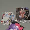 Stray Kids Merch 5 Star Birthday Party Decoration, Include Stray Kids Theme Party Banner, Cake Topper, Latex Balloons for Adult Fans Music Birthday Party