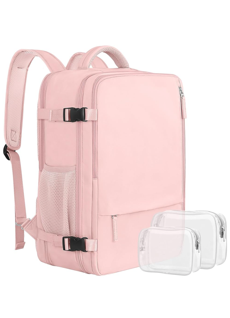 Sinaliy Large Travel Backpack for Women, 40L Carry On Backpack, 17 Inch Laptop Waterproof Backpack, College Bookbag, Backpack for Women, as Person Item Flight Approved