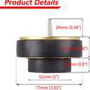 Internal Backwater Valve,3-F 3" Float Model Flood-Guard for 3-inch Flood Drains,Drain Backflow Preventer for Sewer Flood Protection