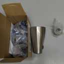 Kitchen Faucet Head Replacement 3 Modes with 17 Adapters, Pull Down Spray Head for Kitchen Faucet, Kitchen Sink Faucet Head G 1/2, Sprayer Head Replacement, Compatible with MoenDelta, Kohler Faucets