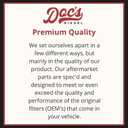 Doc's Diesel Transmission Filter Kit DF-211 | Compatible with RAM 6.7L Cummins 2500, 3500 with 68RFE Transmission 4WD 07.5-24 | Replaces 5013470AC