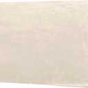 H.VERSAILTEX Velvet Stretch Individual Cushion Cover Plush Cushion Slipcover for Loveseat Sofa Furniture Protector Seat Cushion Sofa Cover (1 Piece Loveseat Cushion Cover, Cream)