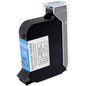 TOAUTO Original Portable Ink Cartridge Quick-Dry Replacement 42ml Ink Cartridge for Handheld Inkjet Printer Coding MachineBlack