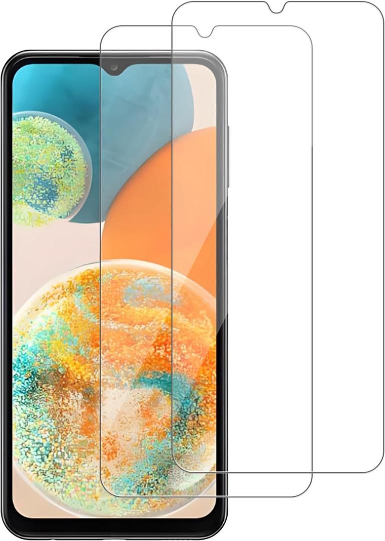 2 Pack for Samsung Galaxy A23 5G / A23 5G UW Screen Protector, Tempered-Glass, Micro-curved Edges, Case Friendly, Bubble Free, HD Clear, Easy Installation