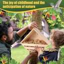 Cedar Dove Nesting Box Mourning Dove Nesting Box Bird Nesting Material Wooden Birdhouse Shelter for Bird Pigeon Nesting Roosting Platform Birdhouse Outdoors Garden Decoration