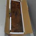 BAYKA Floating Shelves for Wall, 22.5 Inch Rustic Wood Wall Mounted Shelving for Bathroom, Bedroom, Living Room, Kitchen & Book, Hanging Display Decor Shelf with 22 lbs (Rustic Brown, Set of 3)