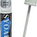 SYOAUTO Wind Chill 089 Touch Up Paint Fit for Toyota Auto Touch up Paint Scratch Repair Pen Brush and Tip 2 in 1 Wind Chill