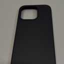 JETech Silicone Case for iPhone 14 Pro 6.1-Inch, Silky-Soft Touch Full-Body Protective Phone Case, Shockproof Cover with Microfiber Lining (Black)