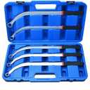 LainKeen 5PCS Serpentine Timing Belt Wrench Removal Set Tensioner Pulley Tool Kit 13-19 mm 12 Point Wrench Engine Belt Remover Installer