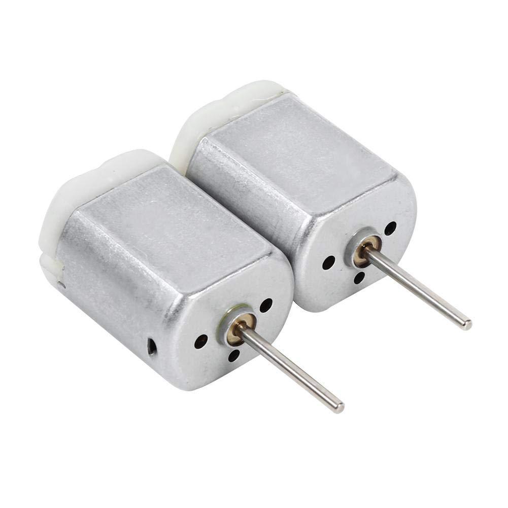 Car Door Lock Actuator Motor 12V DC 22mm D Spindle Shaft Car Door Lock Motor Power Locking Repair Engine FC-280SC-20150, 1 Pair