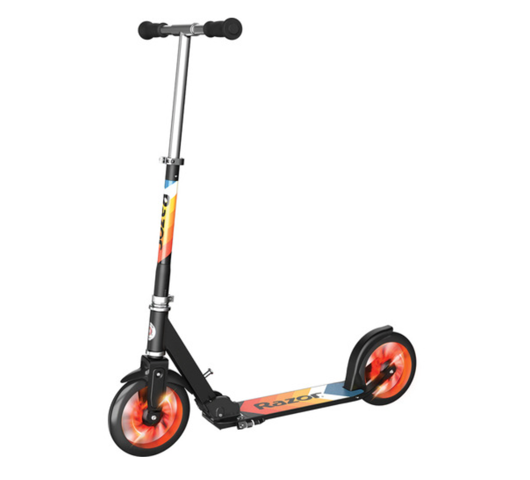 Razor A5 Lux Kick Light Up Scooter Orange Age 8+